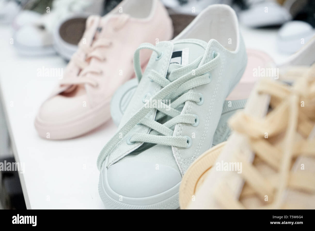 Shoe shop shelf hi res stock photography and images Page 15 Alamy