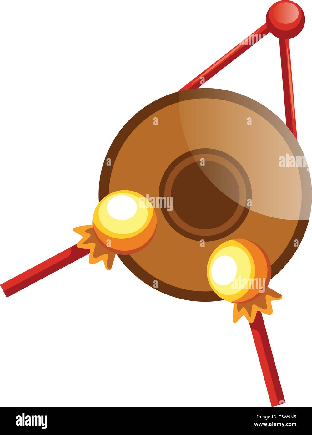 Instruments ready for Chinese New Year celebration Stock Vector Image