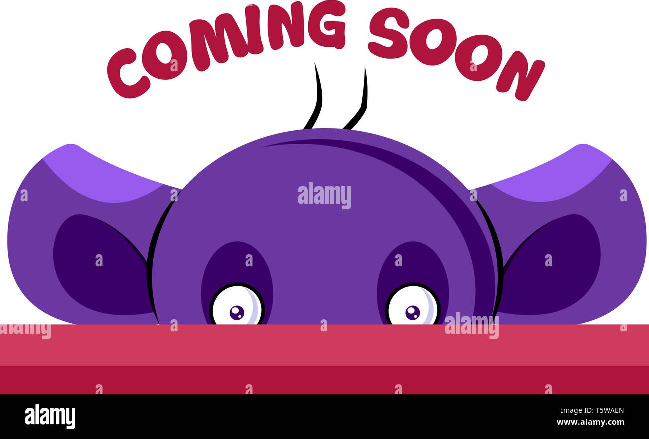 Coming soon sticker Stock Vector Images - Alamy