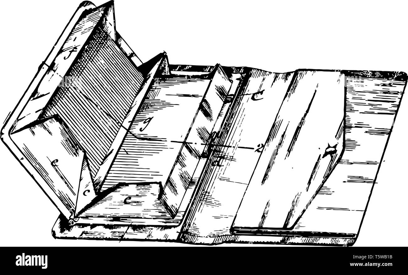 Multiple Compartment Pocket Book is similar to a purse, vintage line