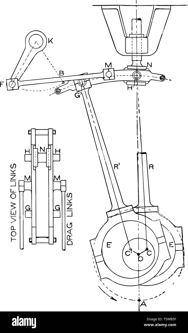 Eccentric Crank Stock Vector Images Alamy