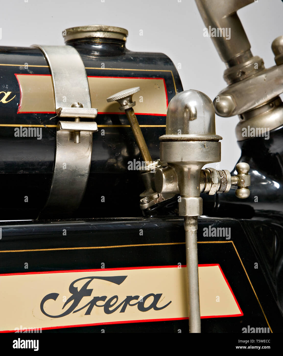 Moto d'epoca Frera 8/10 Hp  fabbrica: Frera modello: S 8/10 Hp 1140 fabbricata in: Italia - Milano, Tradate anno di costruzione: 1921 con Stock Photo
