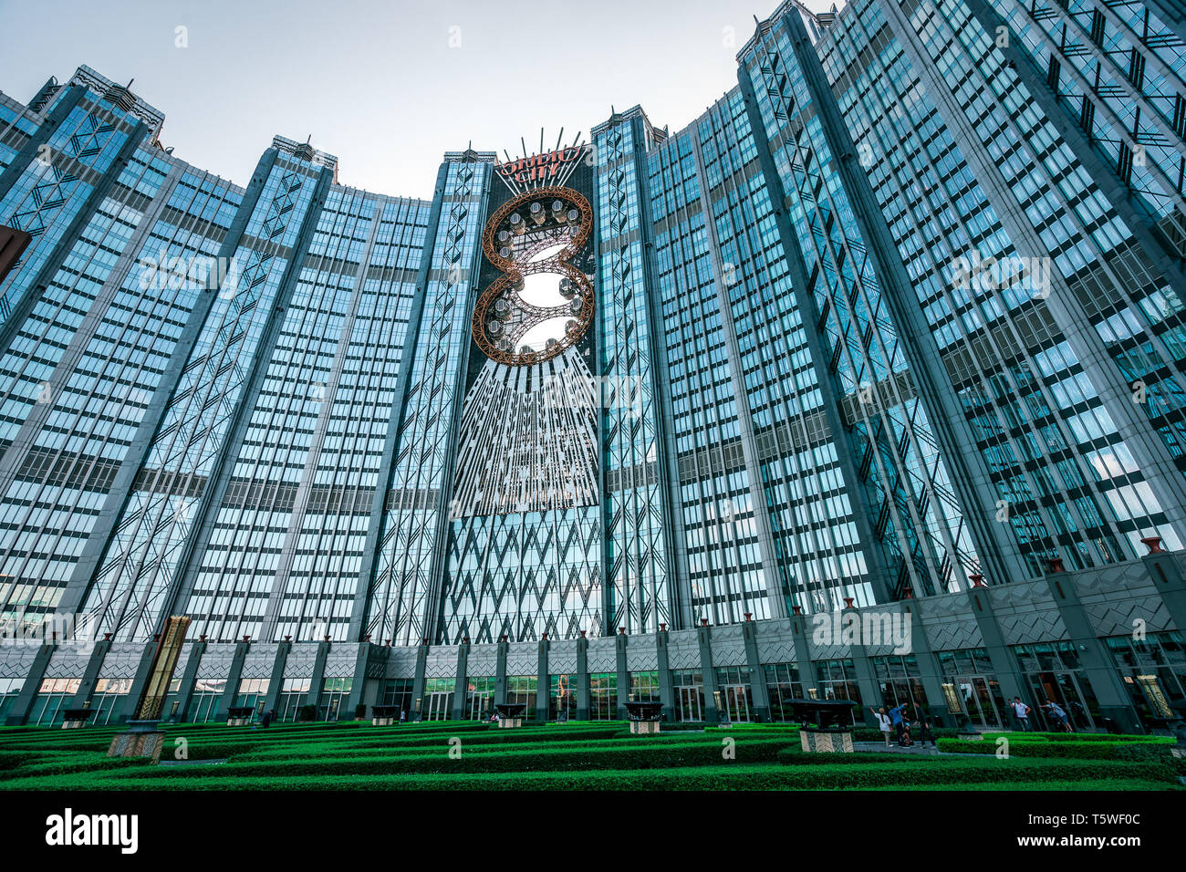 Macau, China Studio City hotel and casino Stock Photo Alamy