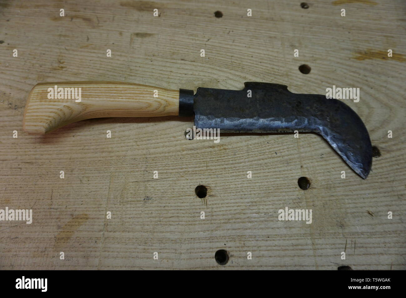 daegrad tools billhook brightside pattern no2 made in sheffield Stock Photo