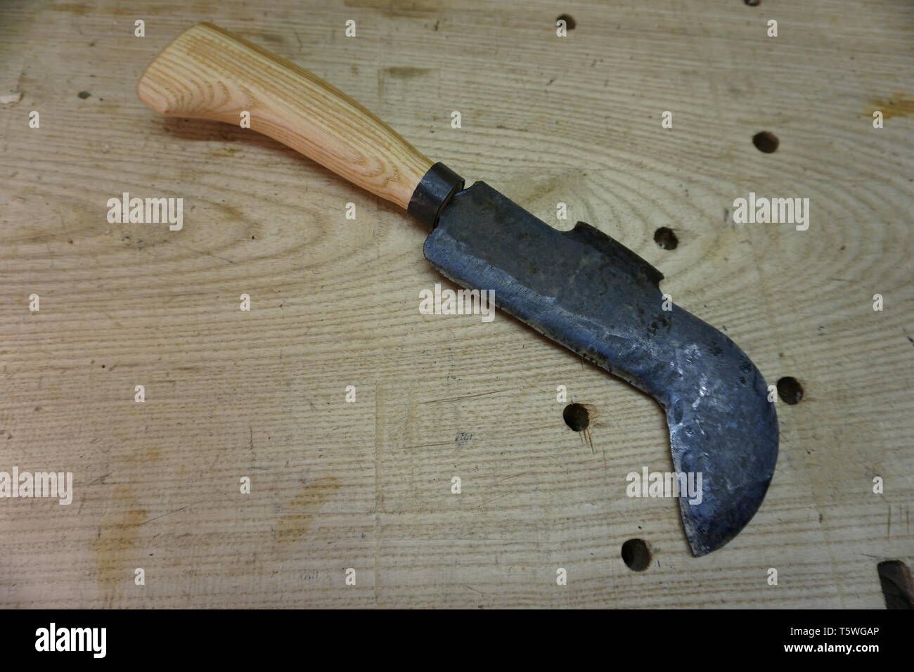 daegrad tools billhook brightside pattern no2 made in sheffield Stock Photo