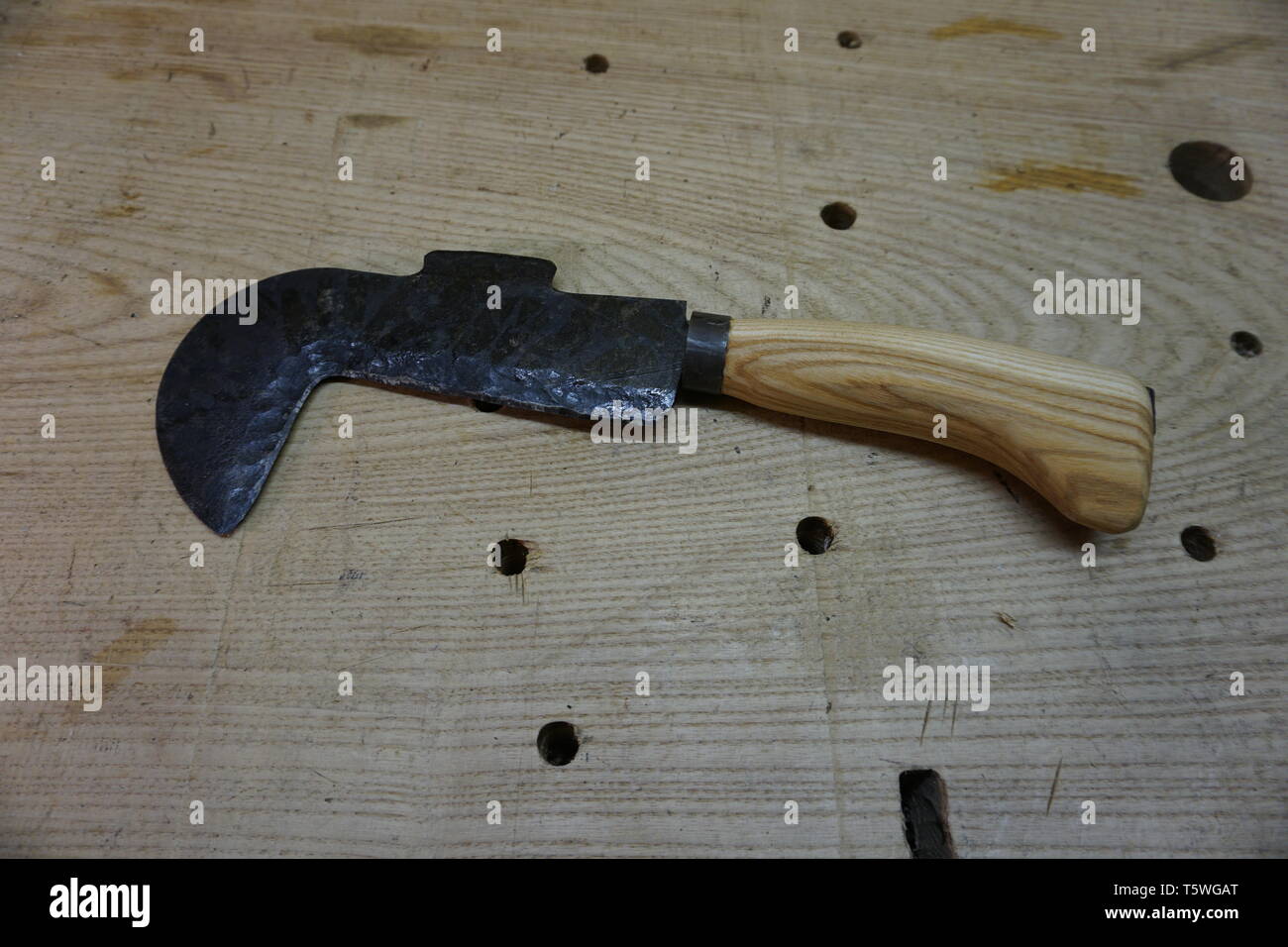 daegrad tools billhook brightside pattern no1 made in sheffield Stock Photo