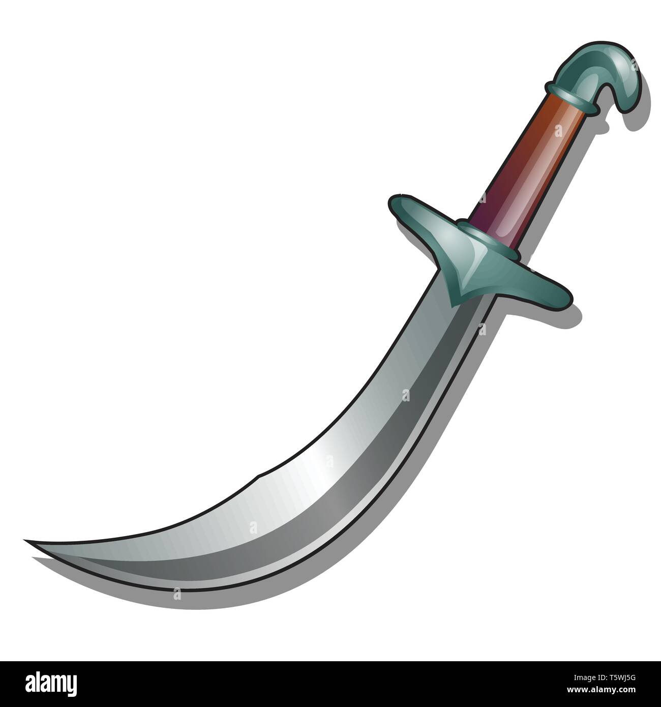 1,100+ Curved Sword Stock Illustrations, Royalty-Free Vector Graphics &  Clip Art - iStock
