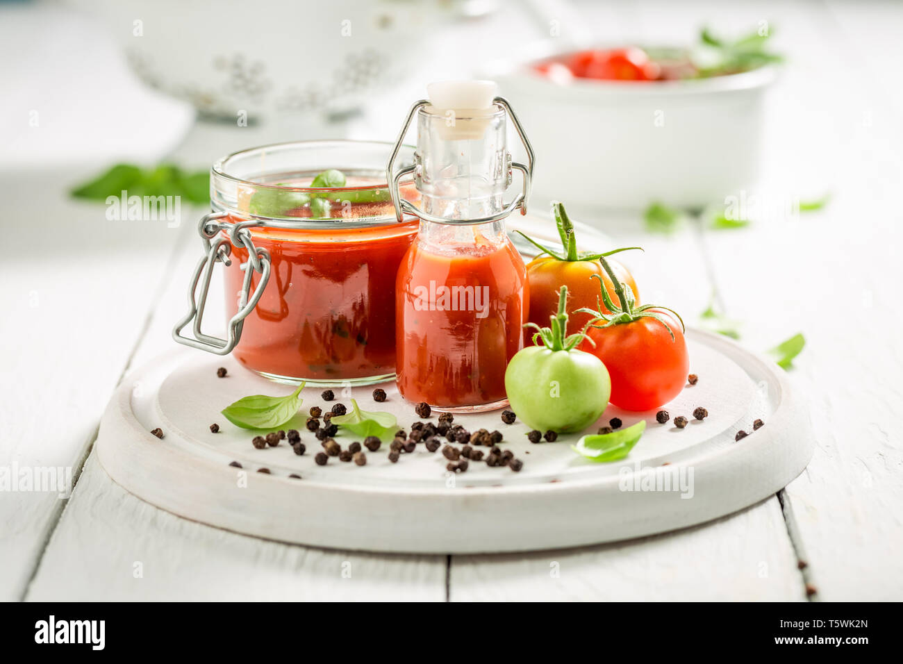 Passata jar hires stock photography and images Alamy