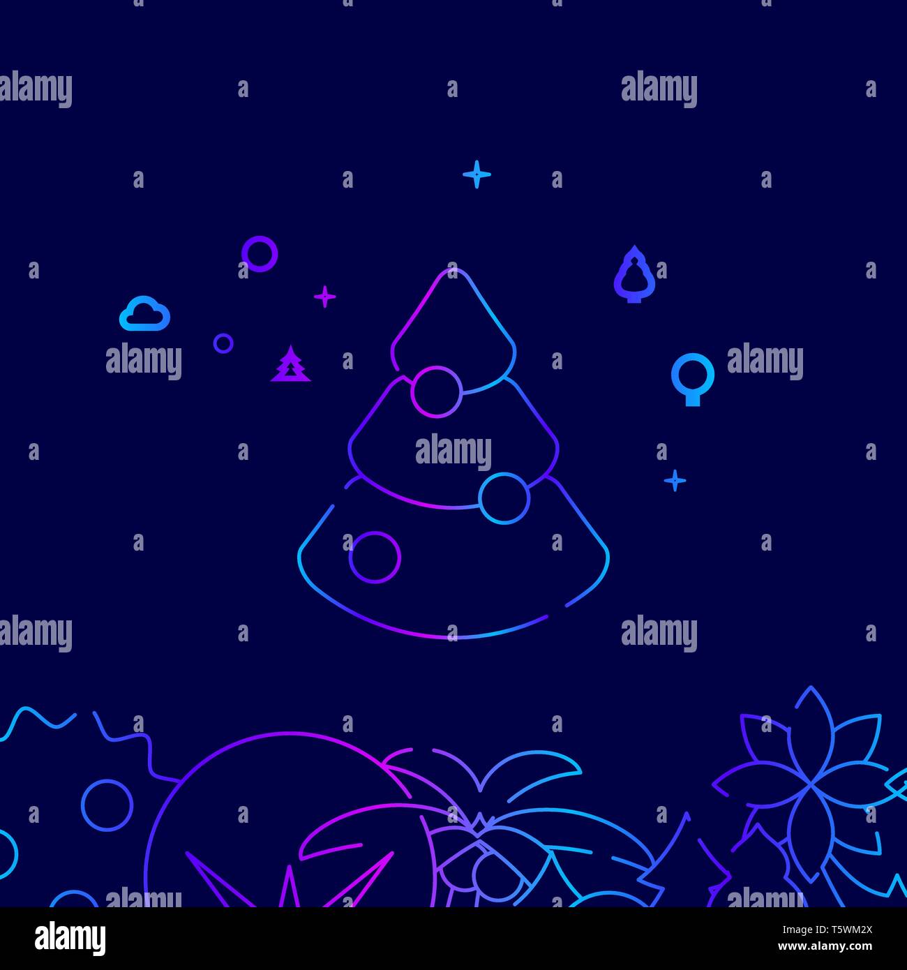 Scalable tree vector vectors hi-res stock photography and images - Alamy