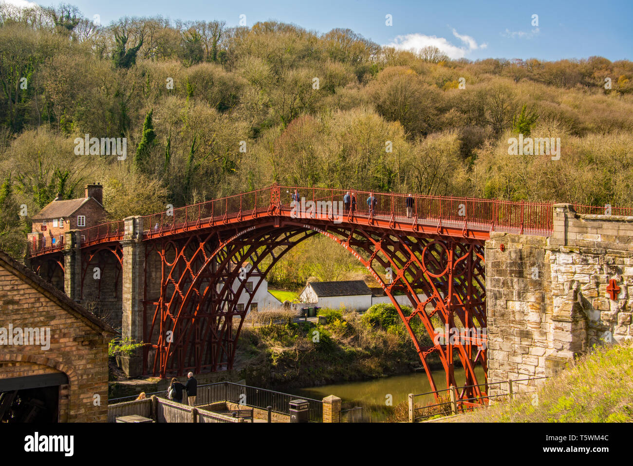 The Iron Bridge, Shropshire, UK Stock Photo Alamy