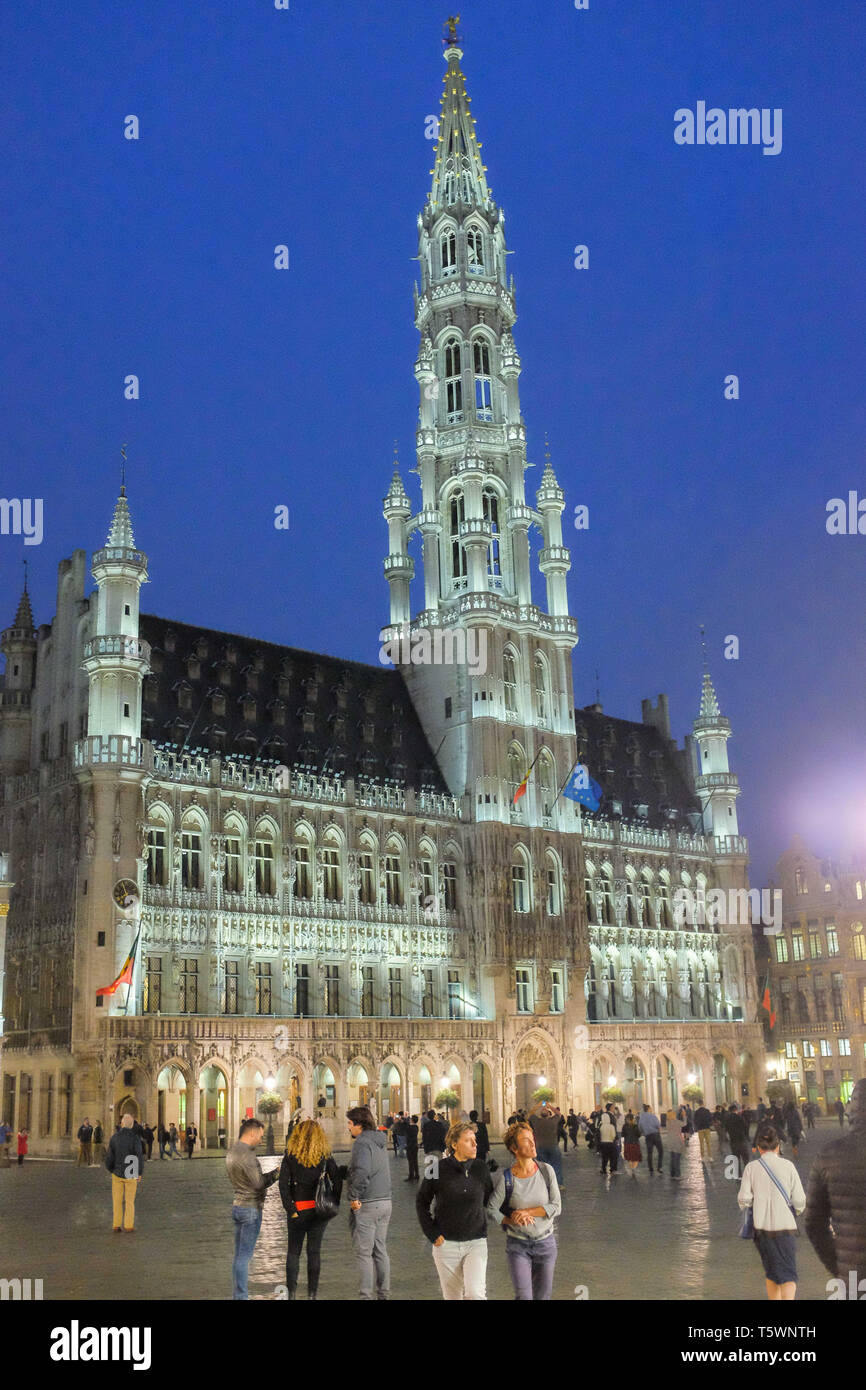 Brussels, the capital of Belgium and the EU Stock Photo