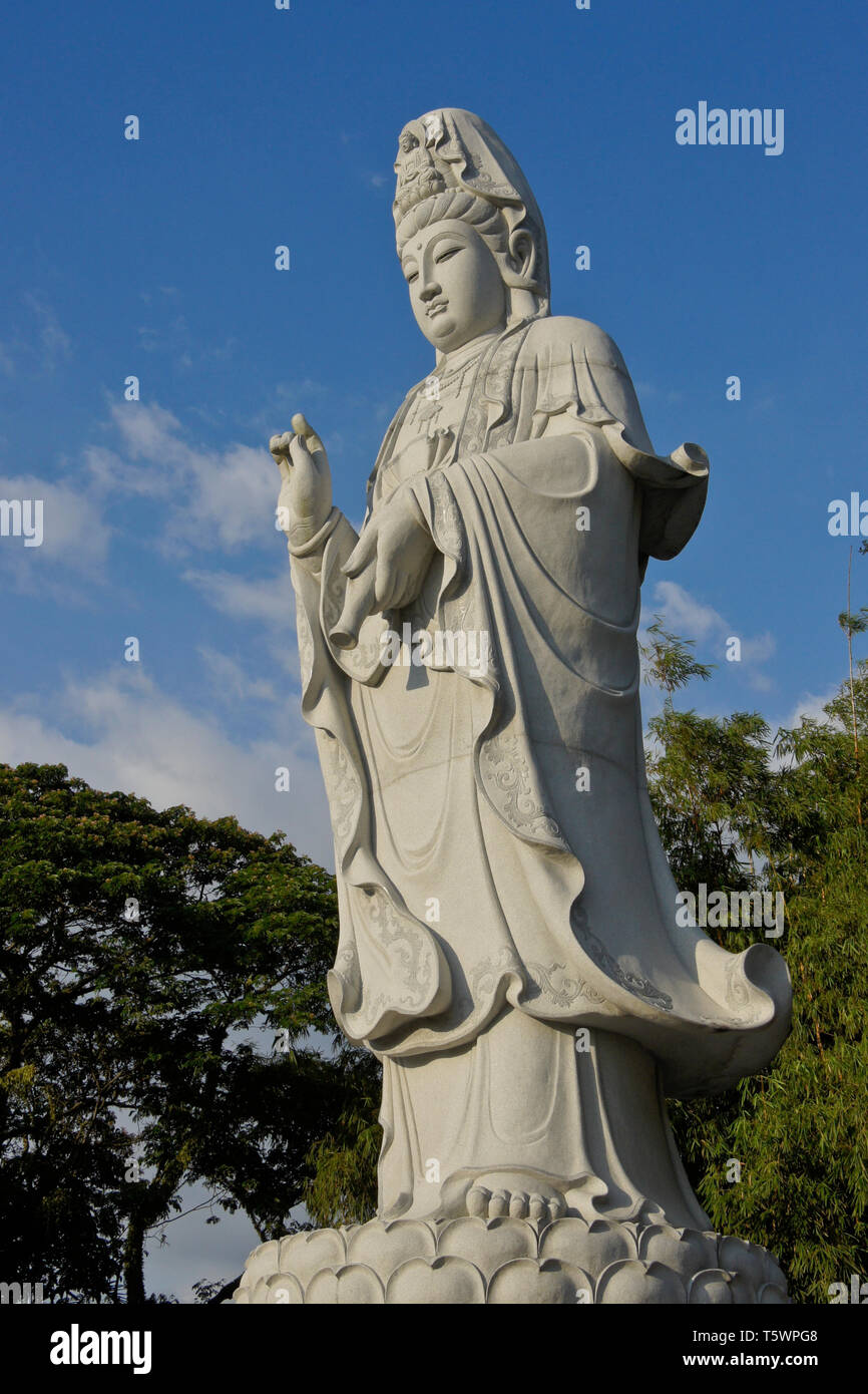 Statue of Kwan Yin (Guan Yin), Goddess of Mercy, Puh Toh Tze (Poh Toh