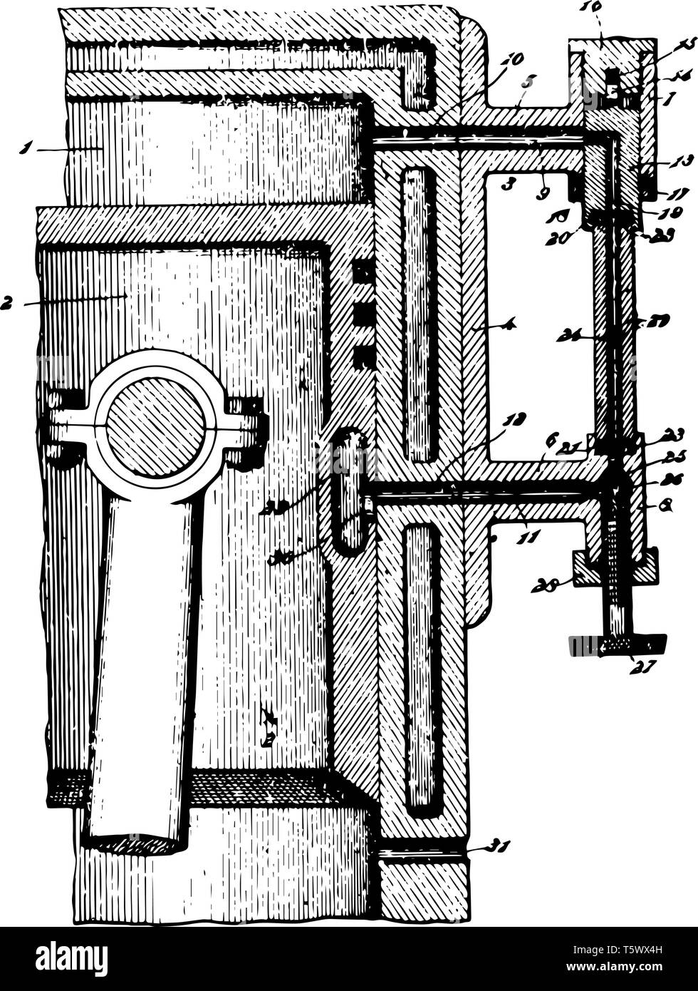 This illustration represents work function of Ignition Tube vintage