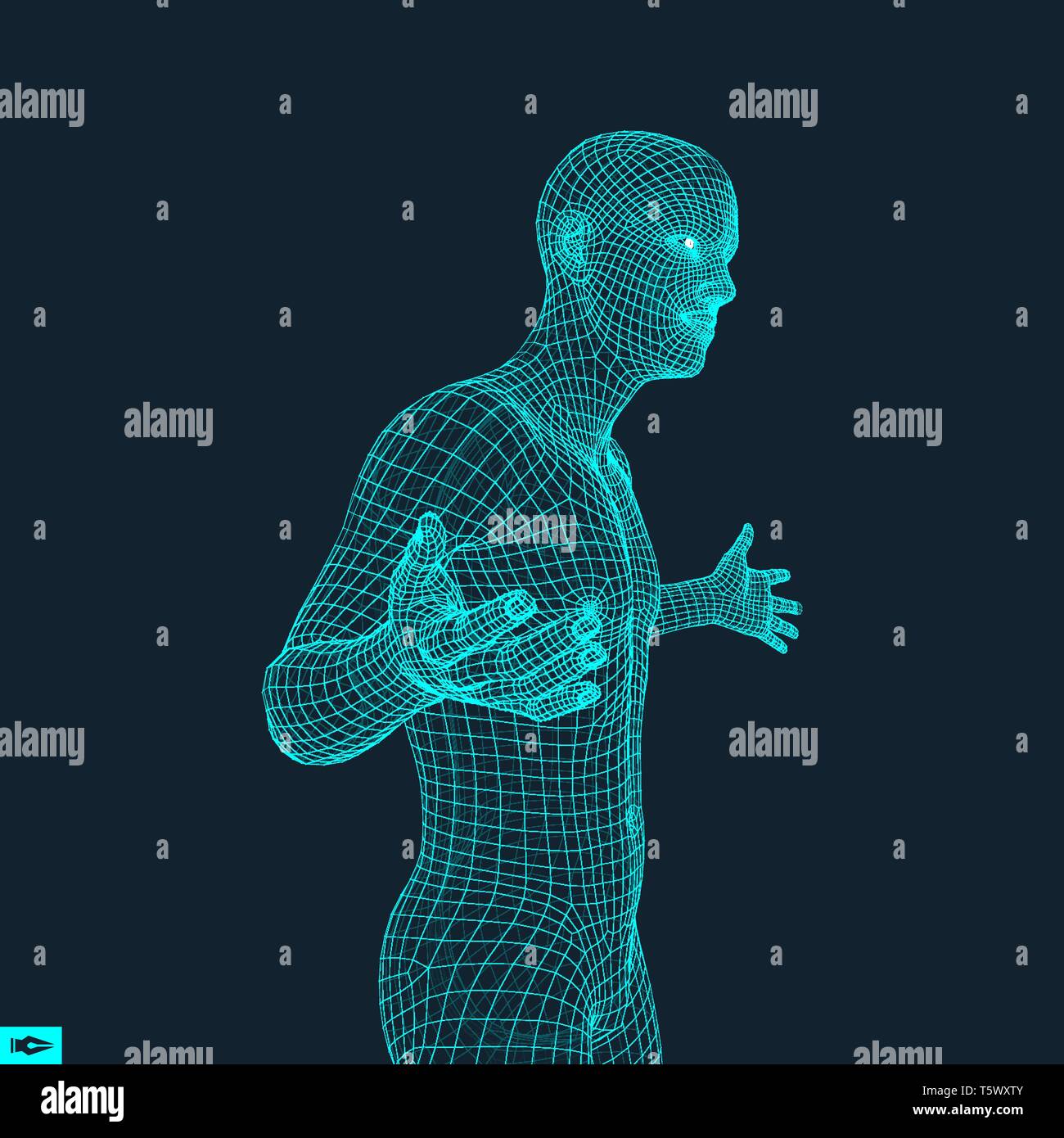 Homo 3d Stock Vector Images Alamy