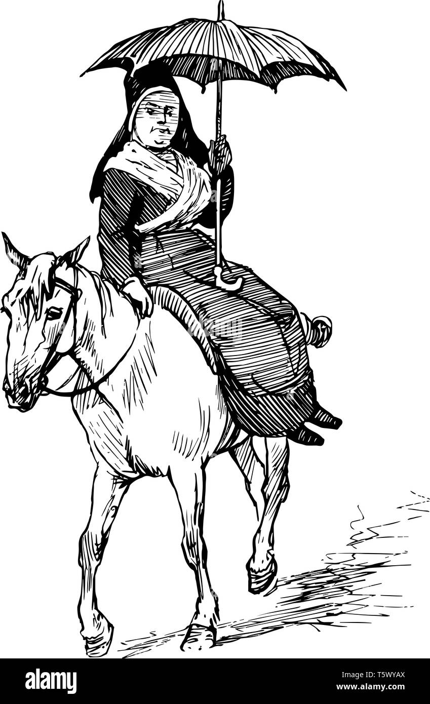 mule woman