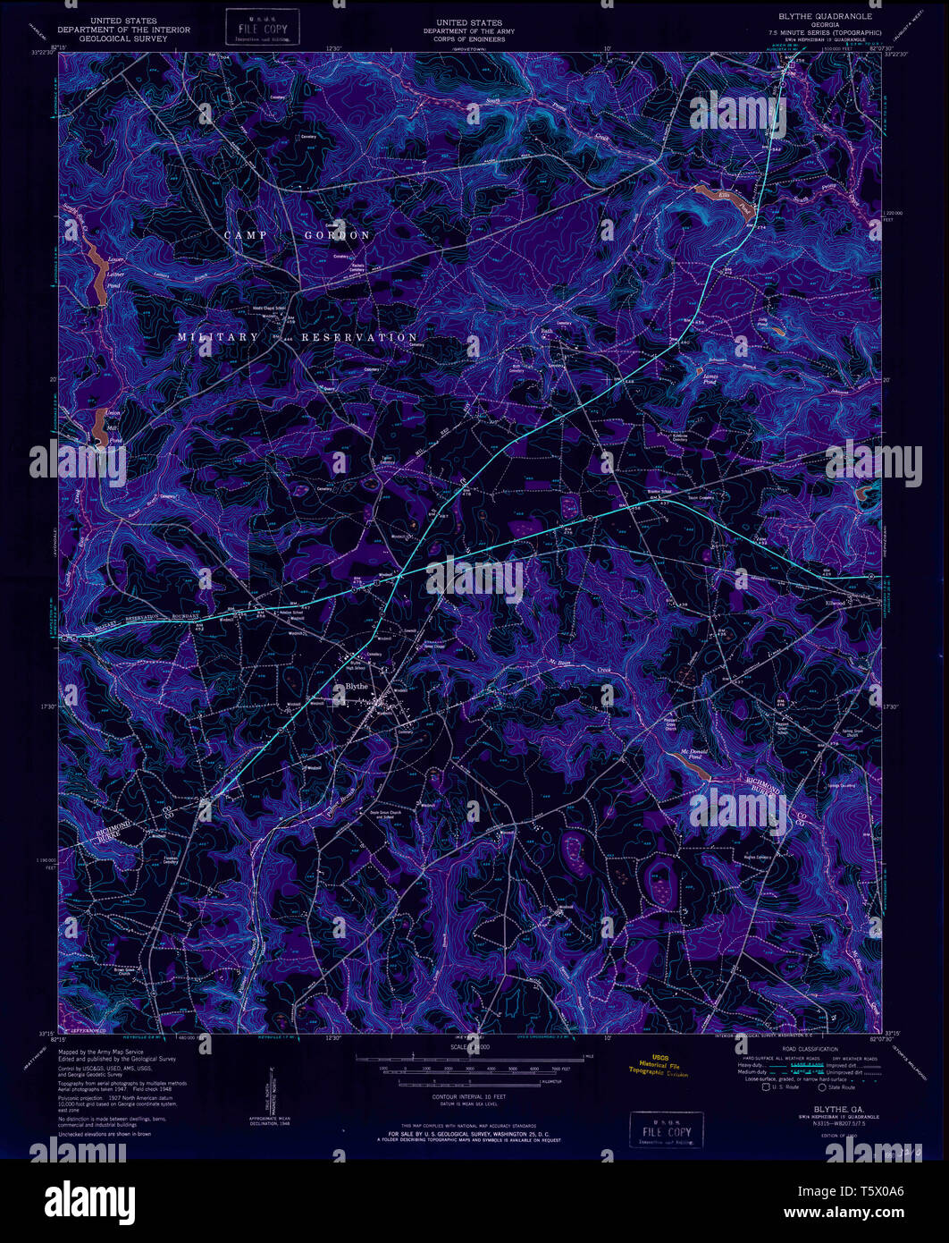 Blythe map hires stock photography and images Alamy