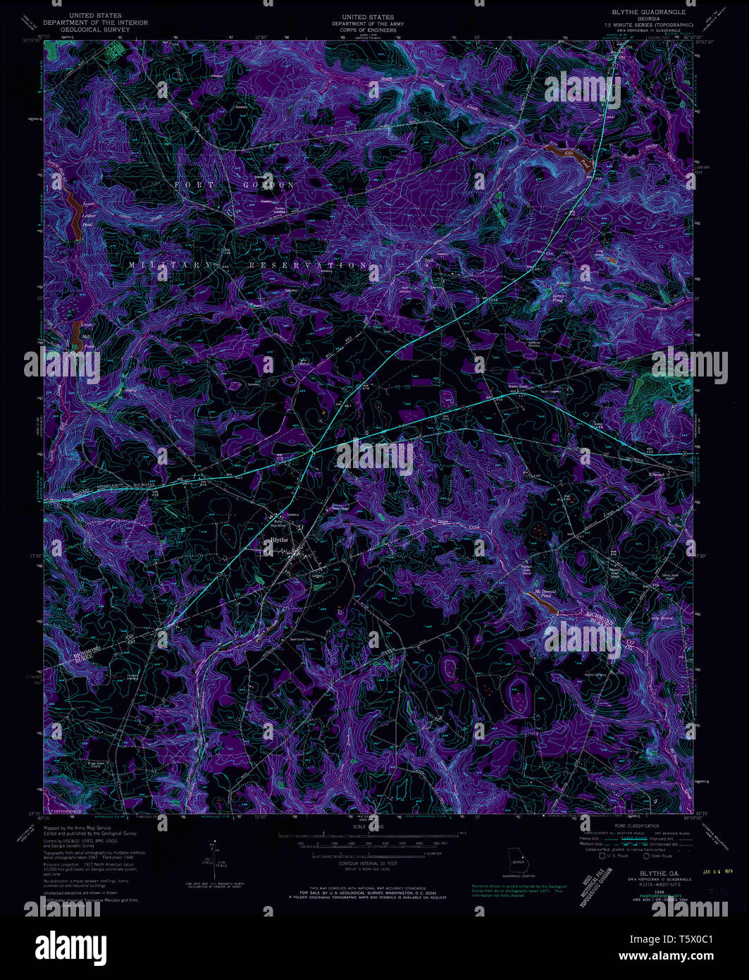 Blythe map hires stock photography and images Alamy