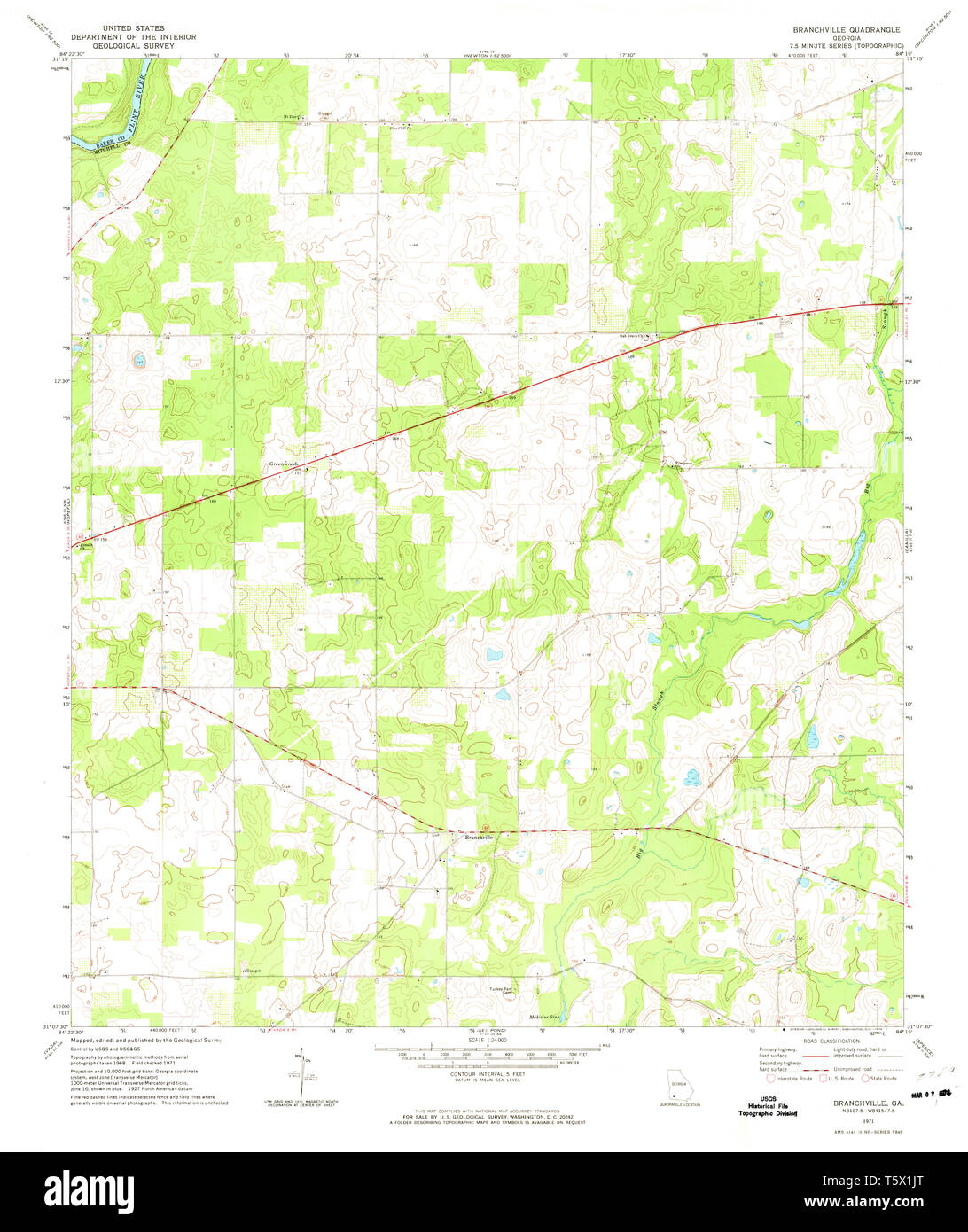 Map of branchville Cut Out Stock Images & Pictures Alamy