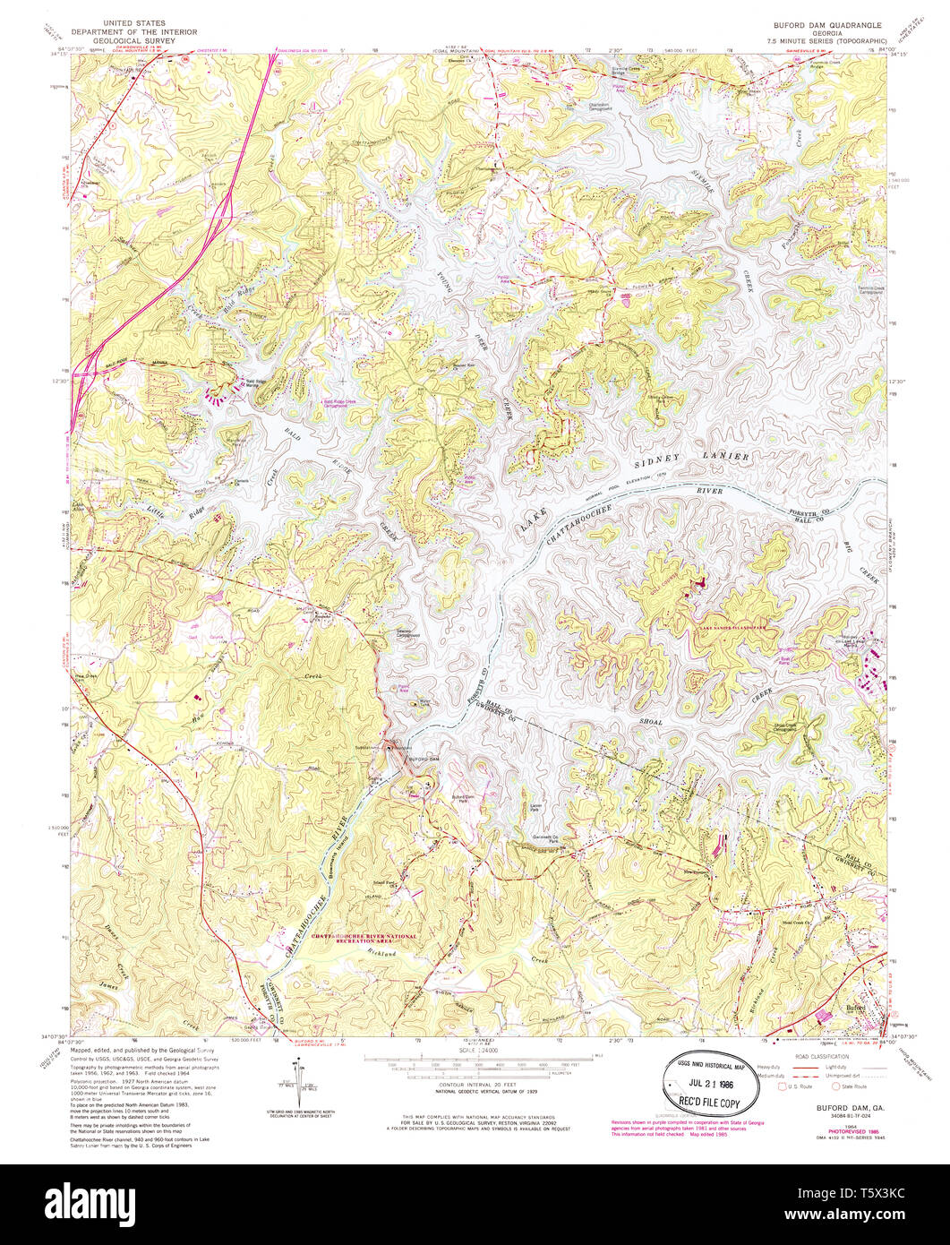 Buford map Cut Out Stock Images & Pictures - Alamy