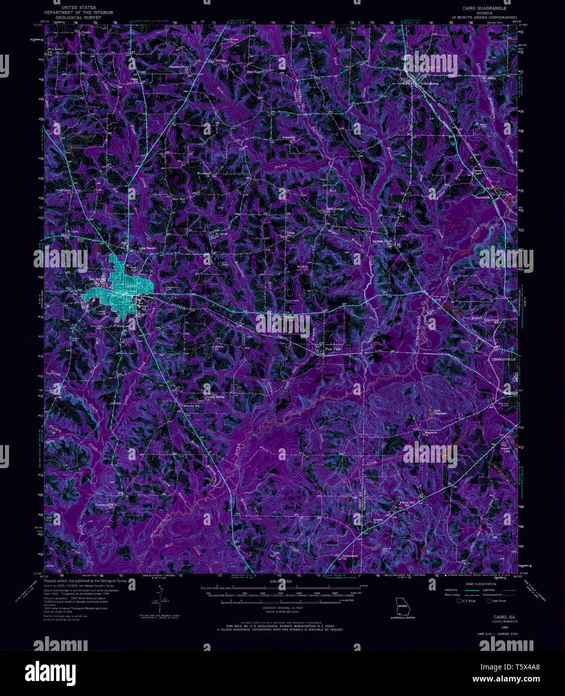 Cairo map hires stock photography and images Alamy
