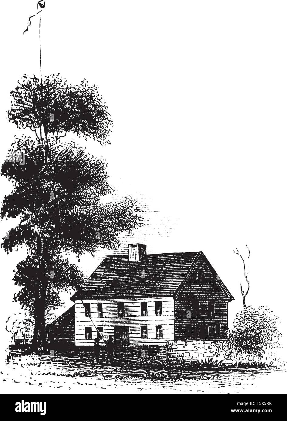 Alden Tavern Site is a historic site in Lebanon, Connecticut owned by
