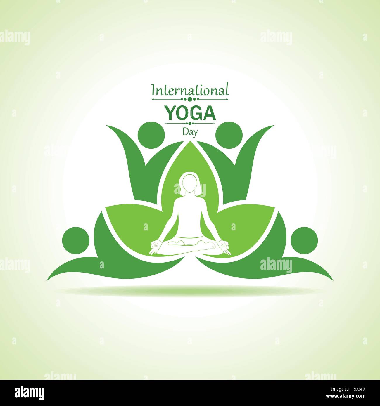 Illustration Of Woman Doing Yogasan For International Yoga Day On 21st June Stock Vector Image Art Alamy Illustration Of Woman Doing Yogasan For International Yoga Day On 21st June Stock Vector Image Art Alamy