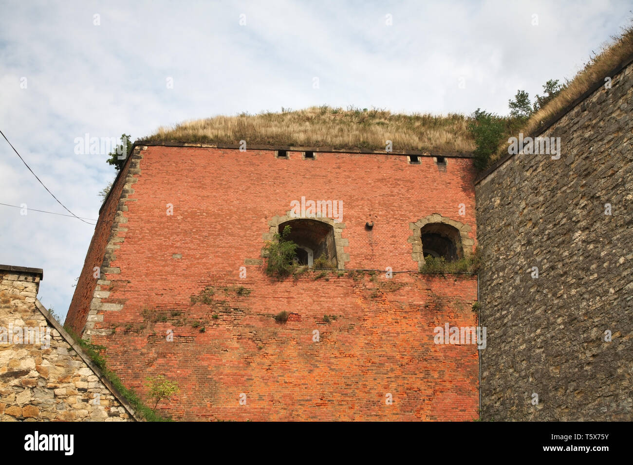 Fortress at Castle mountain in Klodzko. Poland Stock Photo