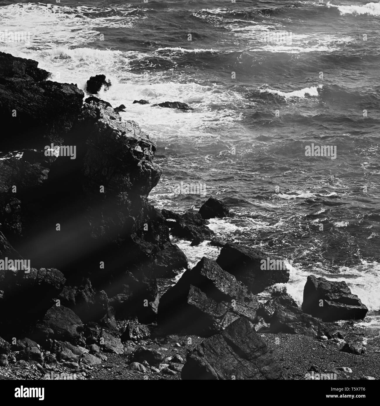 Nature, vacation and summer concept Ocean coast view, perfect travel