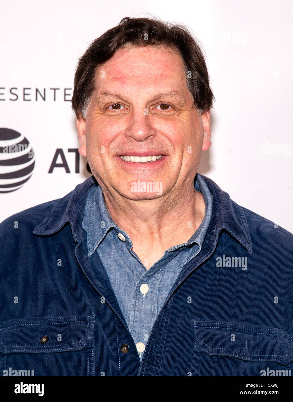 New York, NY - April 26, 2019: Skipp Sudduth attends the 'Blow The Man Down' screening during the 2019 Tribeca Film Festival at SVA Theater Stock Photo