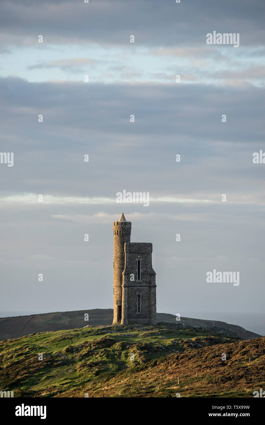 Coastal Scenery at Bradda Head near Port Erin, Isle of Man, UK. Stock Photo