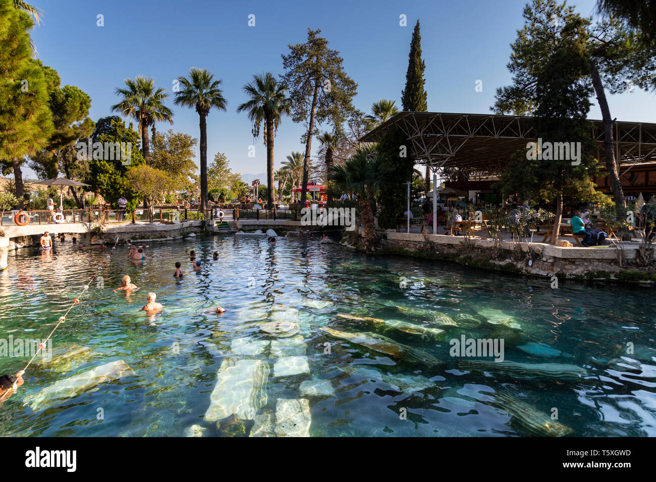 Turkey, Denizli Province, Pamukkale, Hierapolis Pamukkale Archeological