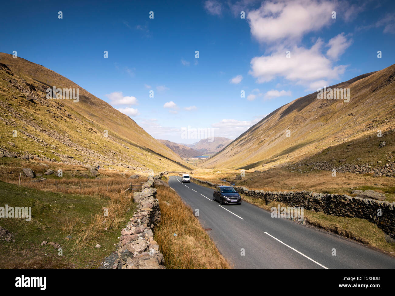 The Kirkstone Pass in the Lake District National Park, Cumbria England