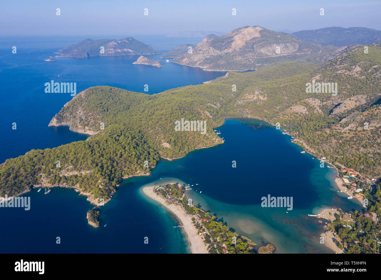 Turkey, Fethiye, Oludeniz Peninsula Stock Photo