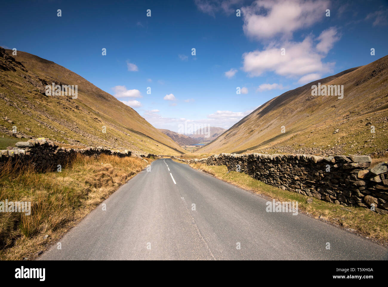 The Kirkstone Pass in the Lake District National Park, Cumbria England