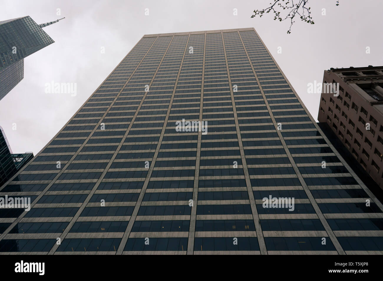 The W. R. Grace Building near Bryant Park, Midtown Manhattan, New York City, New York, USA Stock Photo