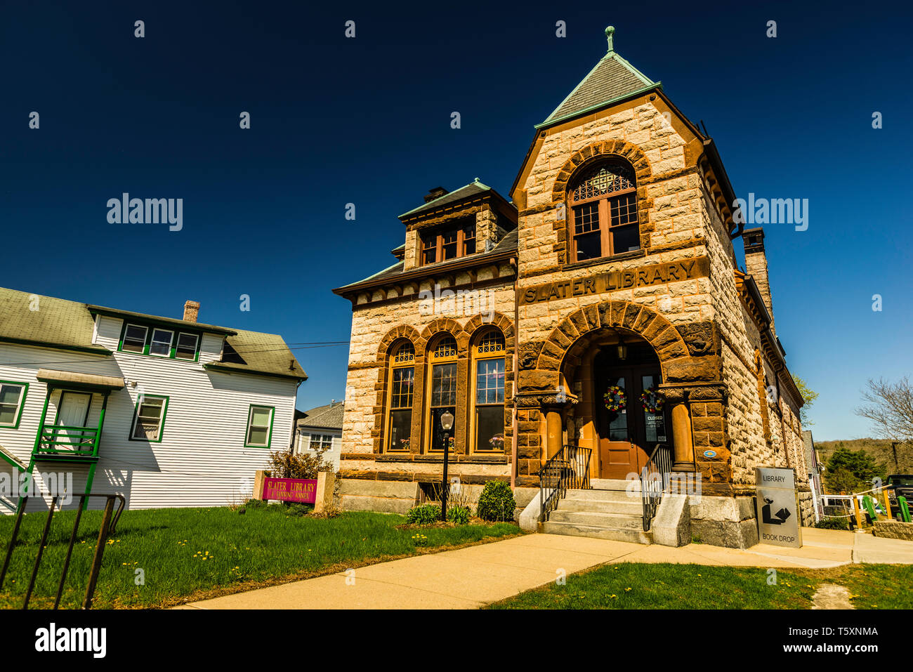 Slater Library Griswold, Connecticut, USA Stock Photo Alamy