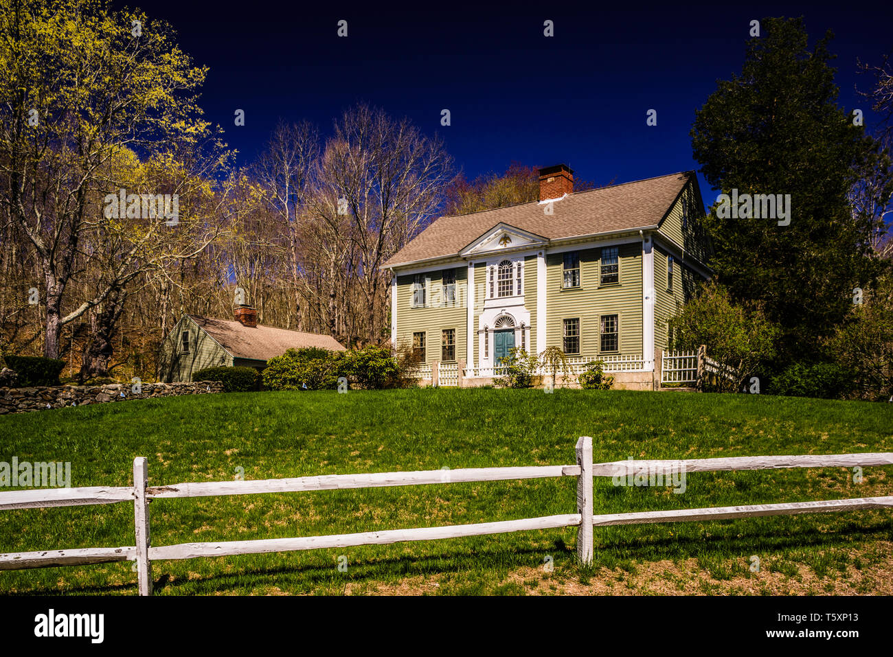 Andrew Clark House Lisbon, Connecticut, USA Stock Photo Alamy