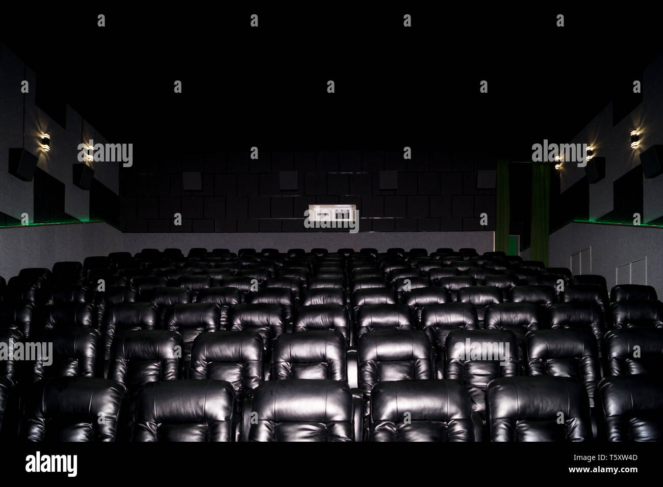 The Interior Of A Modern Cinema Hall For Watching Movie
