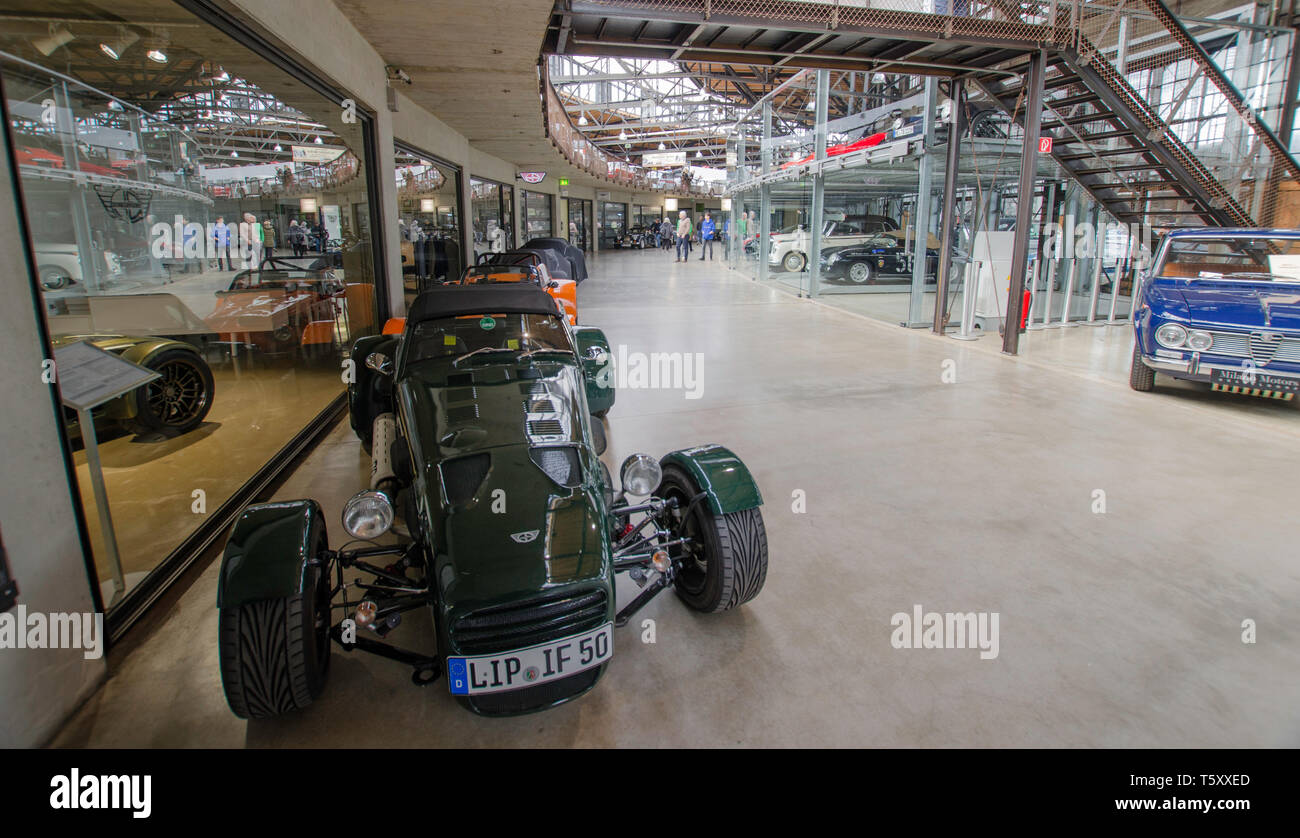 Classic Car museum in Dusseldorf, Germany Stock Photo Alamy