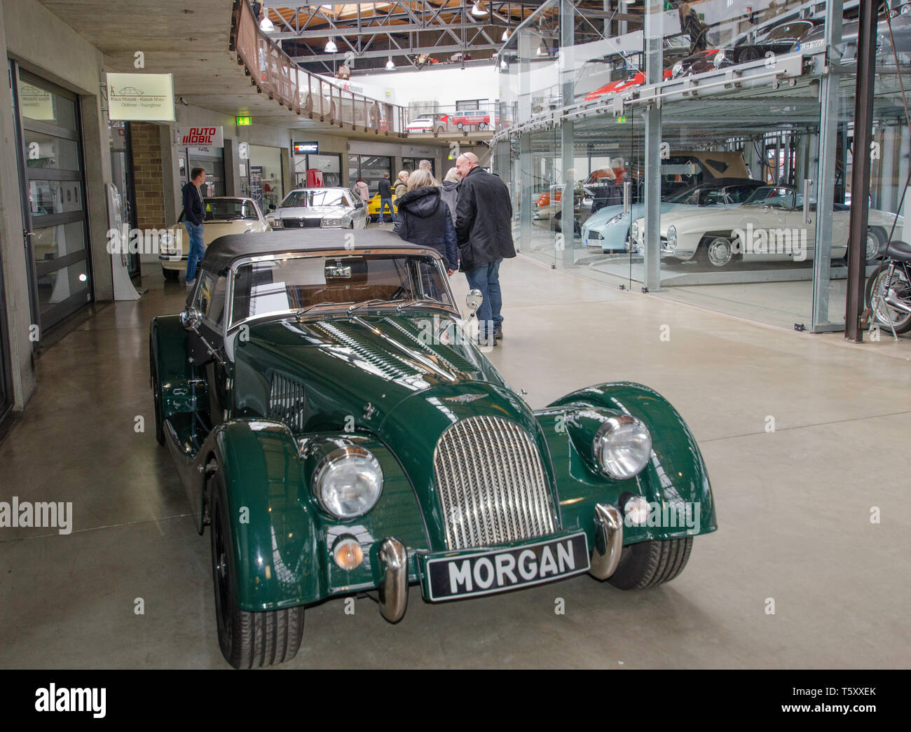 Classic Car Museum In Dusseldorf Germany Stock Photo Alamy