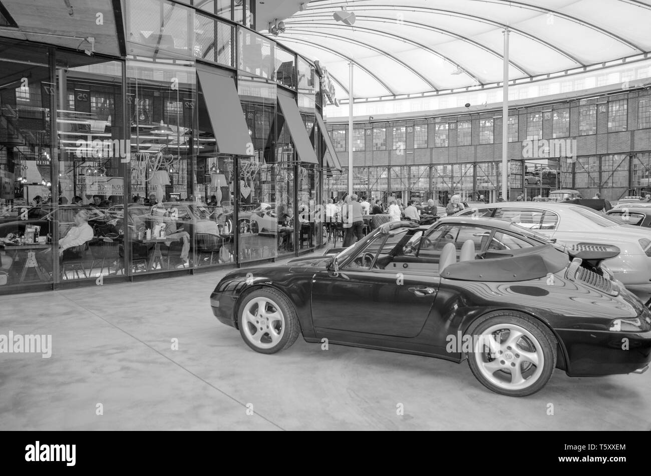 Classic Car Museum In Dusseldorf Germany Stock Photo Alamy