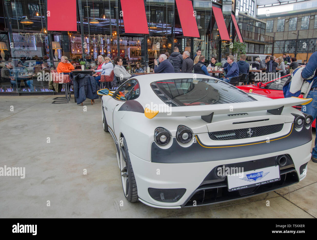 Classic Car museum in Dusseldorf, Germany Stock Photo Alamy