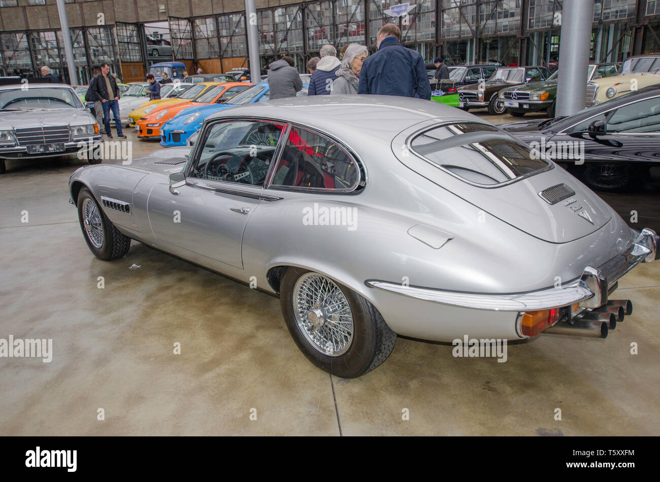 Classic Car museum in Dusseldorf, Germany Stock Photo Alamy