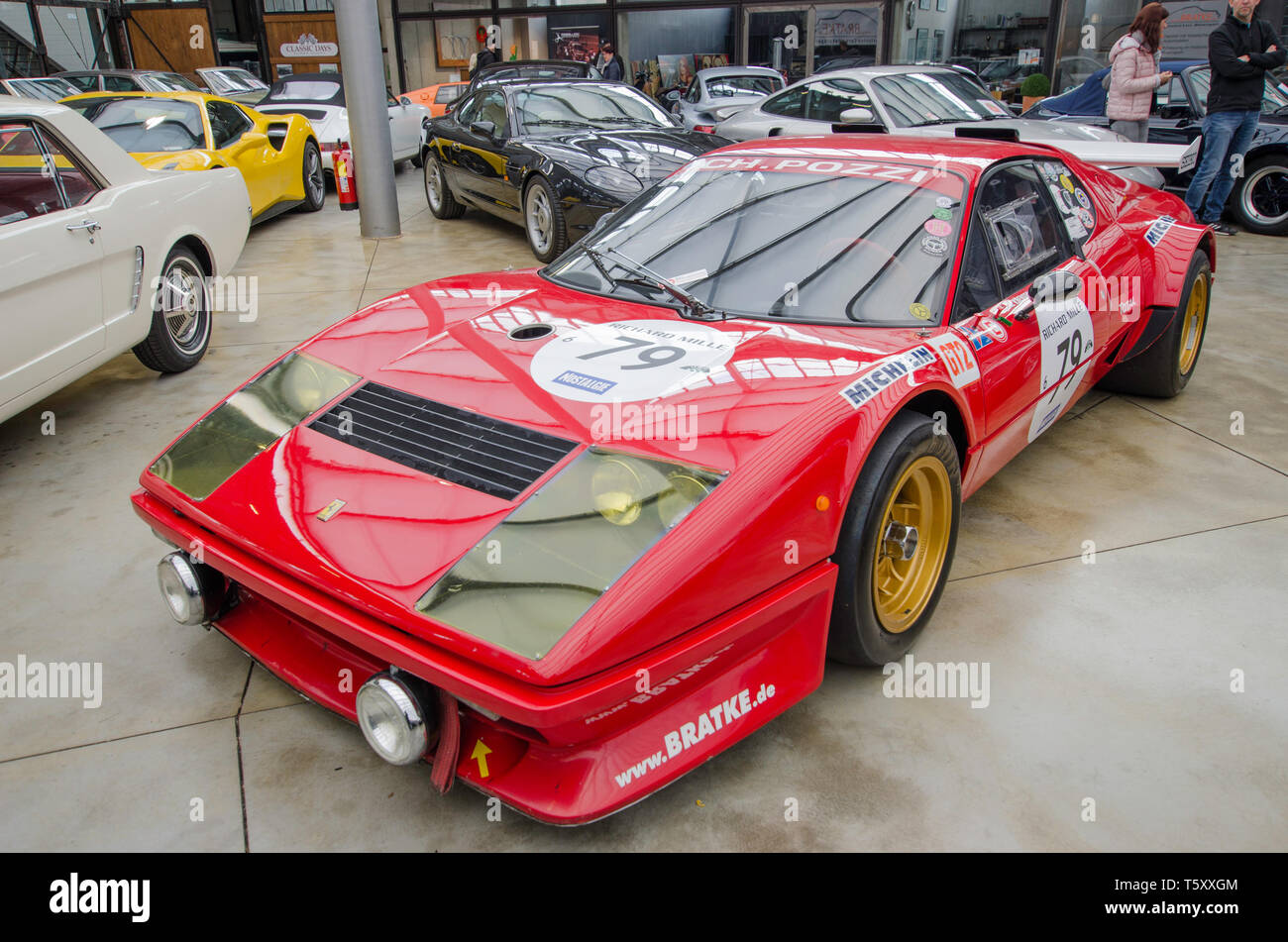 Classic Car museum in Dusseldorf, Germany Stock Photo Alamy