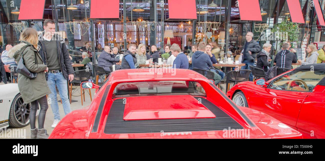 Classic Car museum in Dusseldorf, Germany Stock Photo Alamy