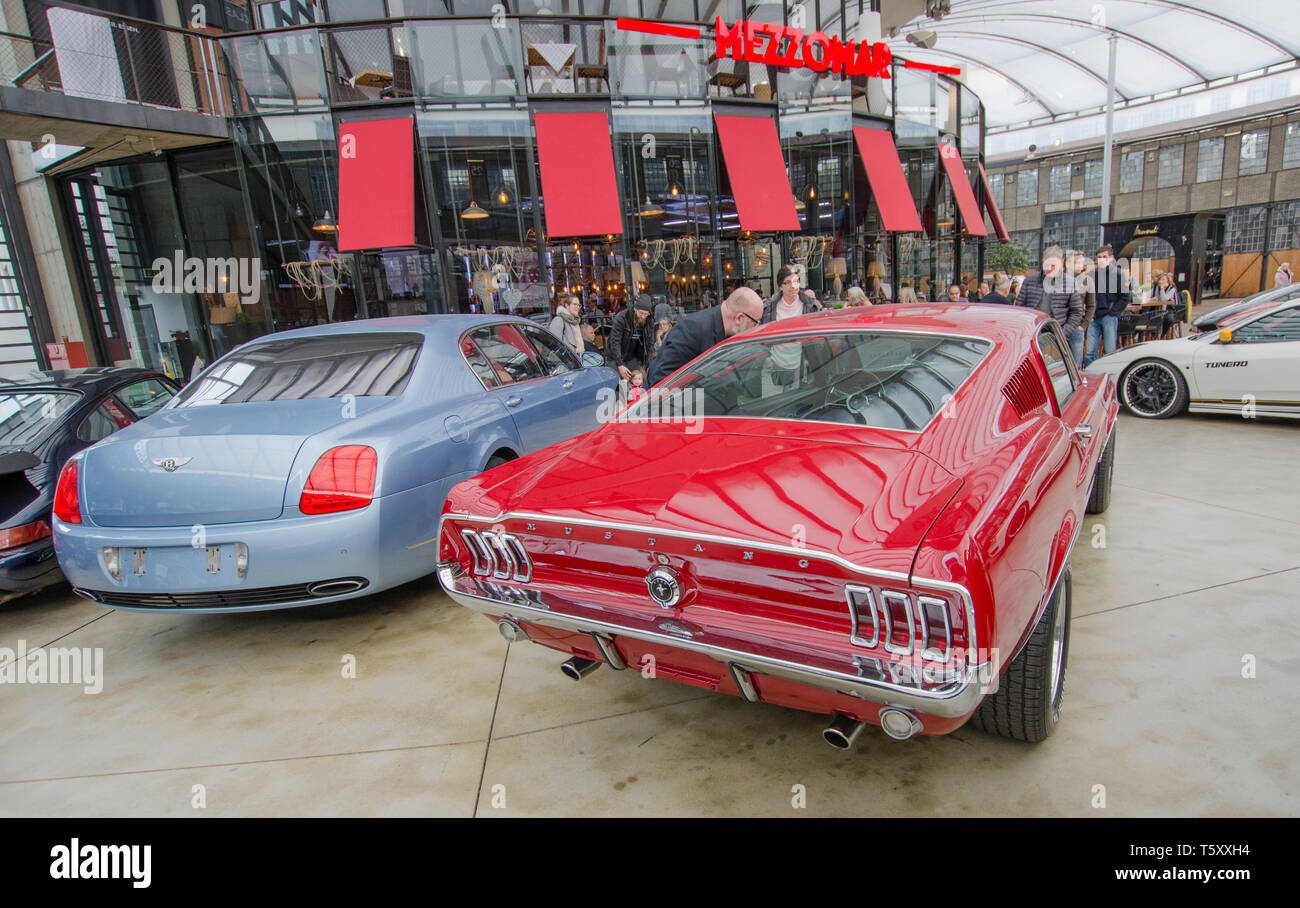 Classic Car Museum In Dusseldorf Germany Stock Photo Alamy