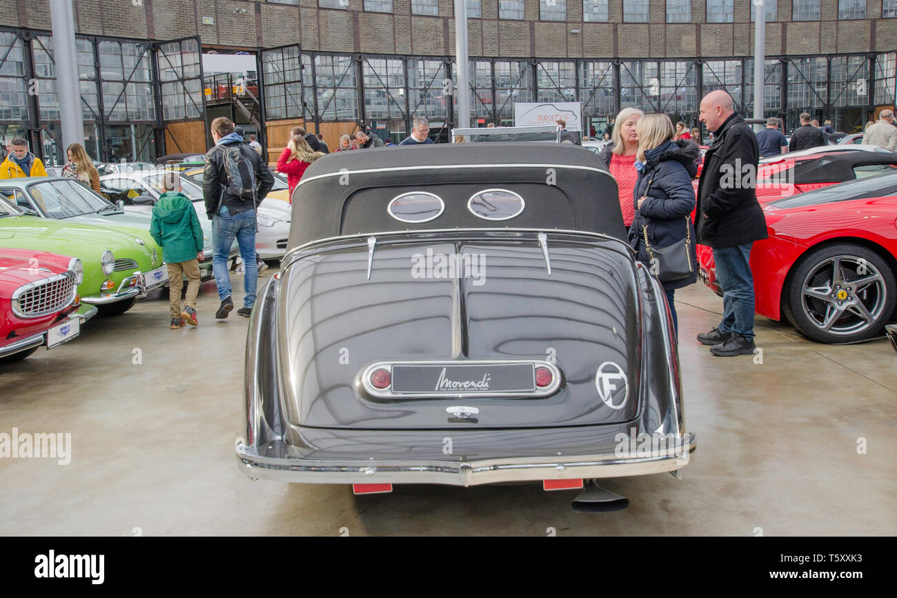 Classic Car Museum In Dusseldorf Germany Stock Photo Alamy