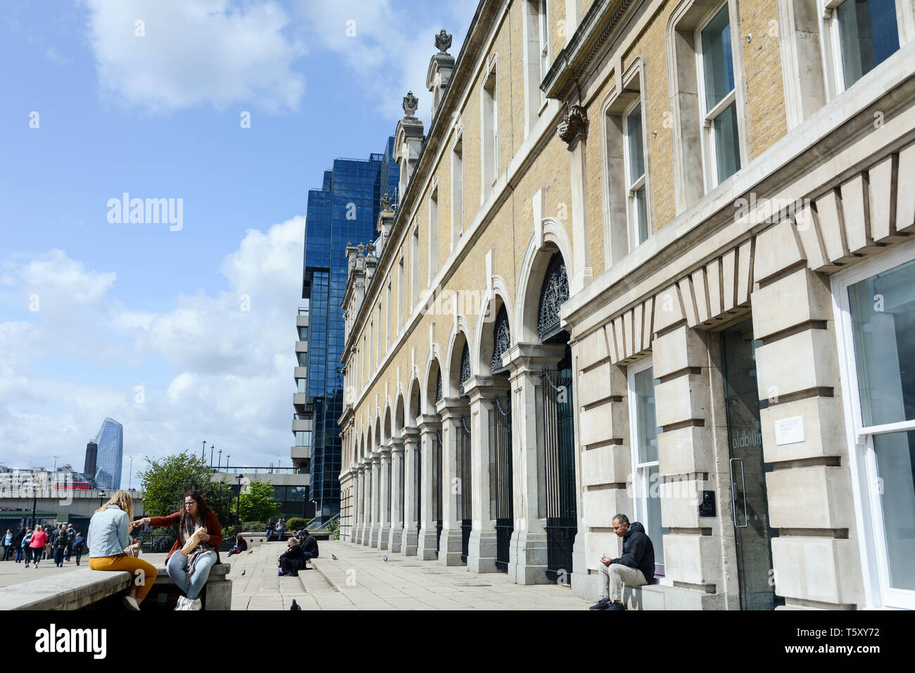The Terrace of the old Billingsgate Fish Market now renamed Old