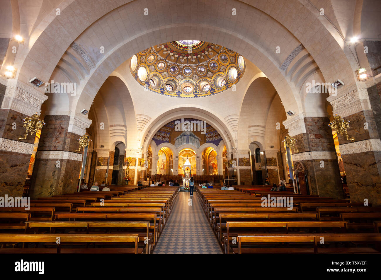 LOURDES, FRANCE SEPTEMBER 19, 2018 Sanctuary of Our Lady of Lourdes