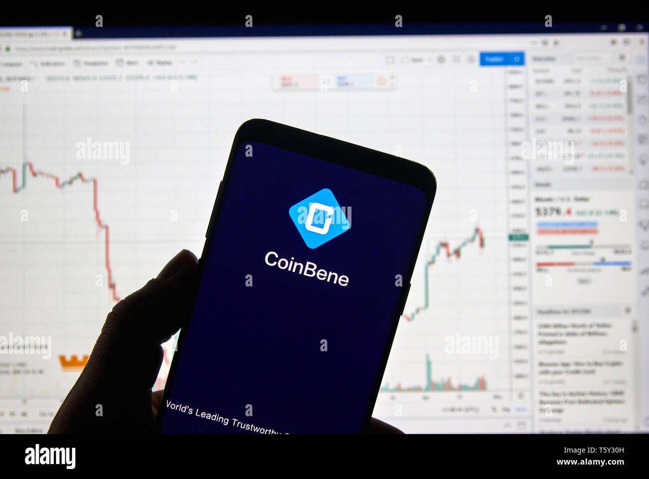 Coinbene hi-res stock photography and images - Alamy